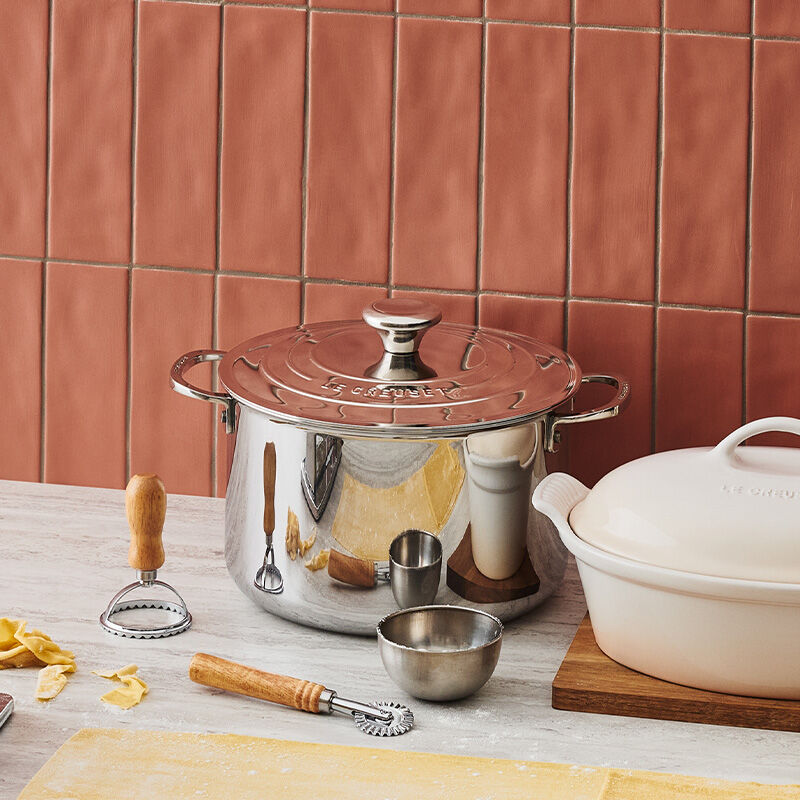 Stainless Steel Stockpot with Lid | Le Creuset
